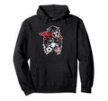 Messy Bun Hair American Soccer America Hoodie - Streetwear Style Men Women - T-Shirt, Sweatshirt, Hoodie