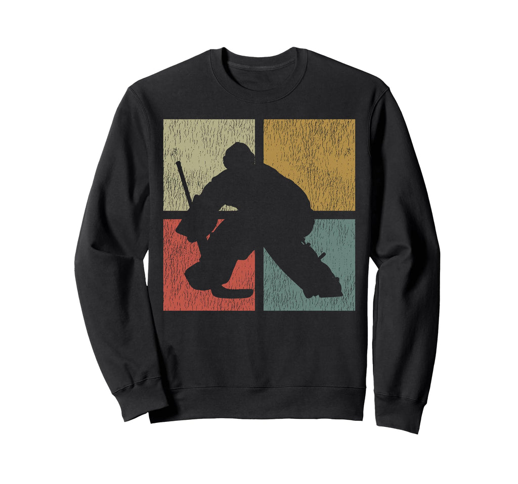 Ice Hockey Goalie Goalkeeper Sweatshirt - Novelty Apparel Unisex - T-Shirt, Sweatshirt, Hoodie