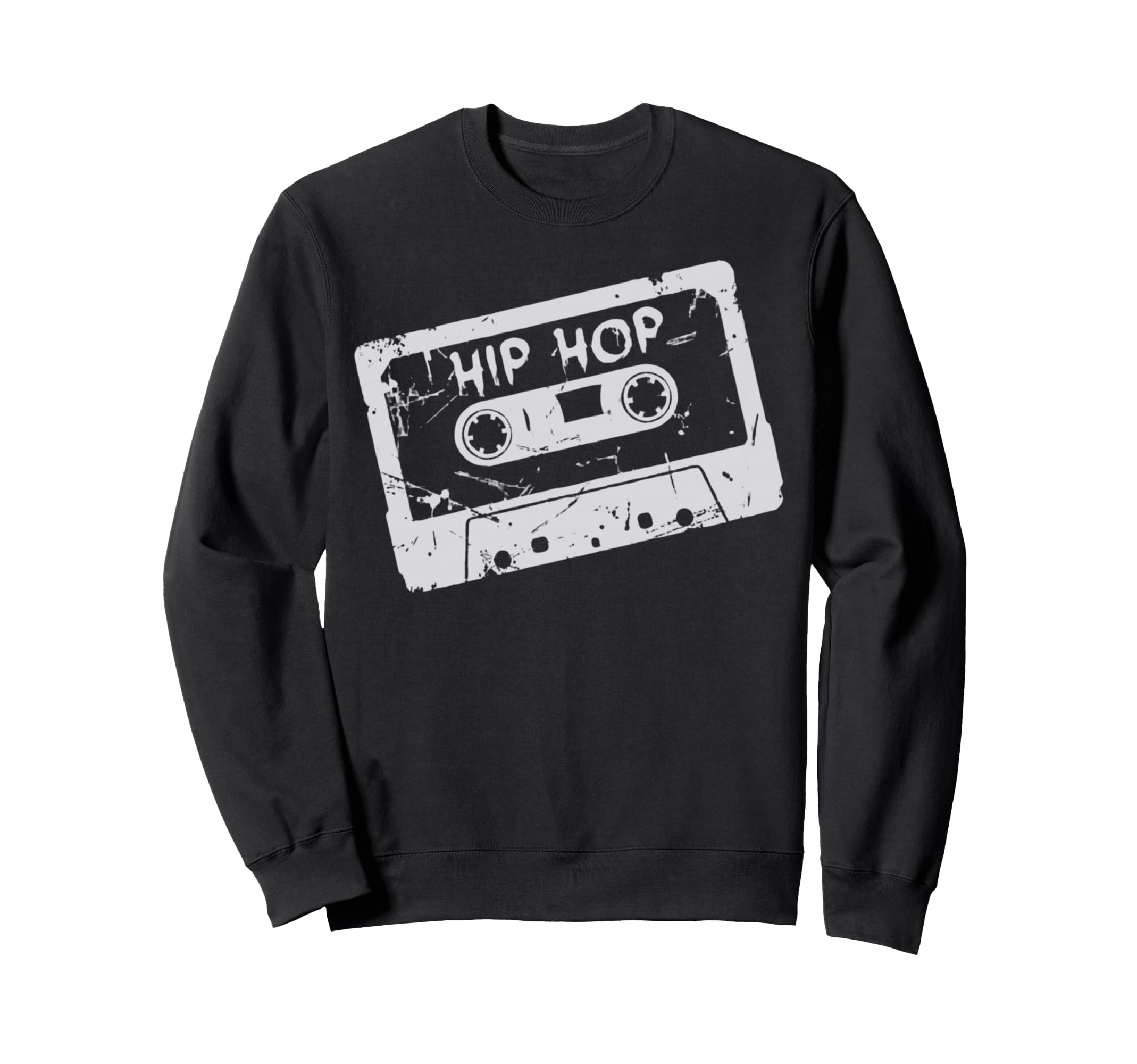 Hip Hop Cassette Tape Throwback Sweatshirt - Aesthetic Graphic Unisex - T-Shirt, Sweatshirt, Hoodie