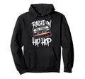 Raised Old School Hip Hop Cassette Dope Hoodie - Aesthetic Graphic Unisex - T-Shirt, Sweatshirt, Hoodie