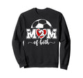Mom Both Proud Soccer And Dance Mom Sweatshirt - Graphic Print for Adults - T-Shirt, Sweatshirt, Hoodie