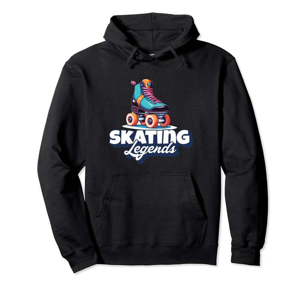 Roller Skate Skating Legend Roller Hoodie - Minimalist Print Men Women - T-Shirt, Sweatshirt, Hoodie