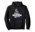 Roller Skate Skating Legend Roller Hoodie - Minimalist Print Men Women - T-Shirt, Sweatshirt, Hoodie