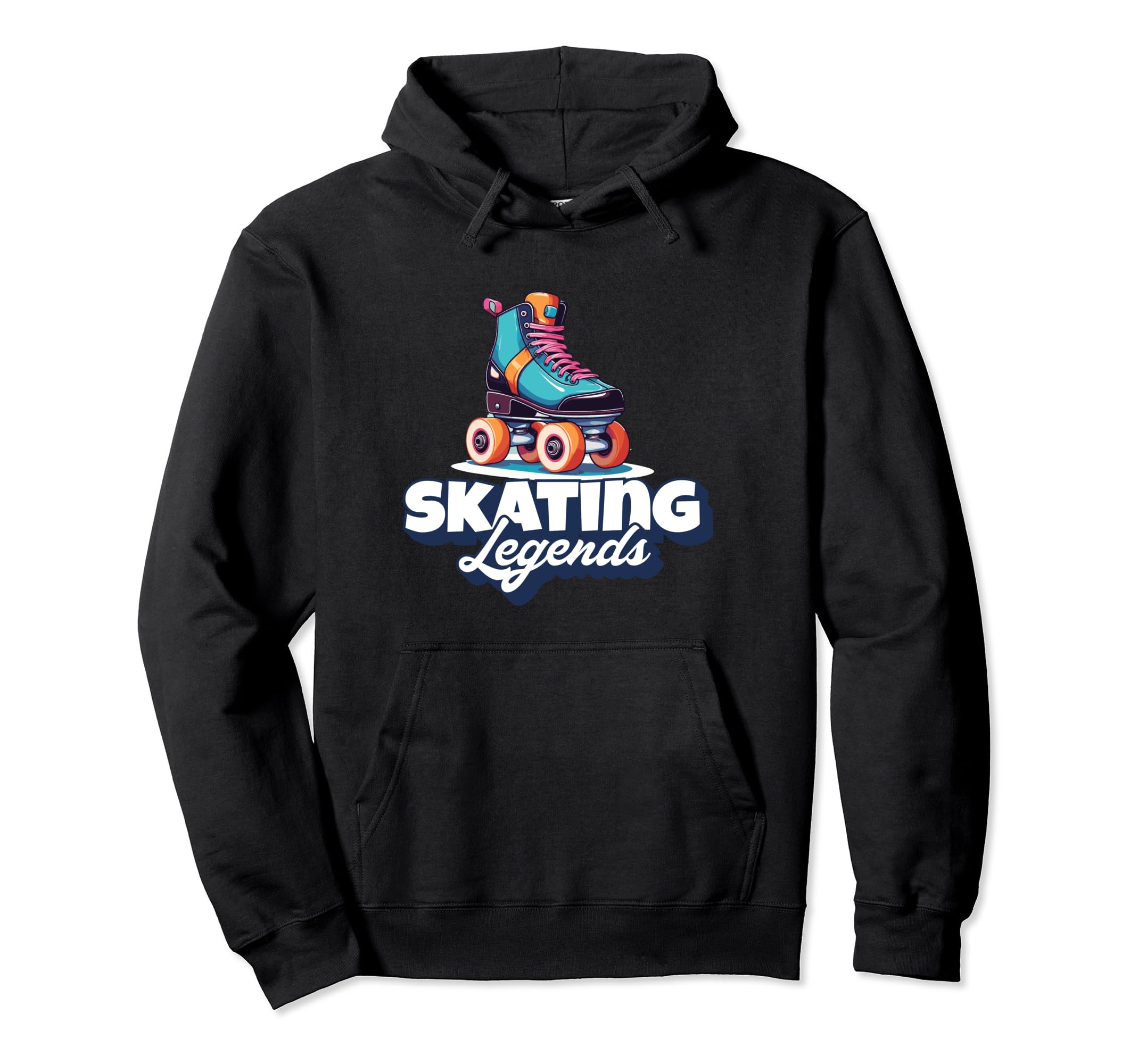 Roller Skate Skating Legend Roller Hoodie - Minimalist Print Men Women - T-Shirt, Sweatshirt, Hoodie