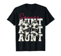 Soccer Aunt Funny Coquette Bow Soccer T-Shirt - Novelty Apparel Unisex - T-Shirt, Sweatshirt, Hoodie