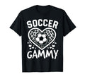 Soccer Gammy Leopard Heart Gammy T-Shirt - Casual Everyday Wear Men Women - T-Shirt, Sweatshirt, Hoodie