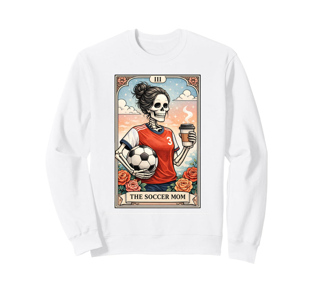 Soccer Mom Soccer Mama Game Day Vibes Sweatshirt - Trendy Graphic Unisex - T-Shirt, Sweatshirt, Hoodie