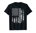 Soccer Dad I Usa Flag Fathers Day Gift T-Shirt - Trendy Graphic for Adults - T-Shirt, Sweatshirt, Hoodie