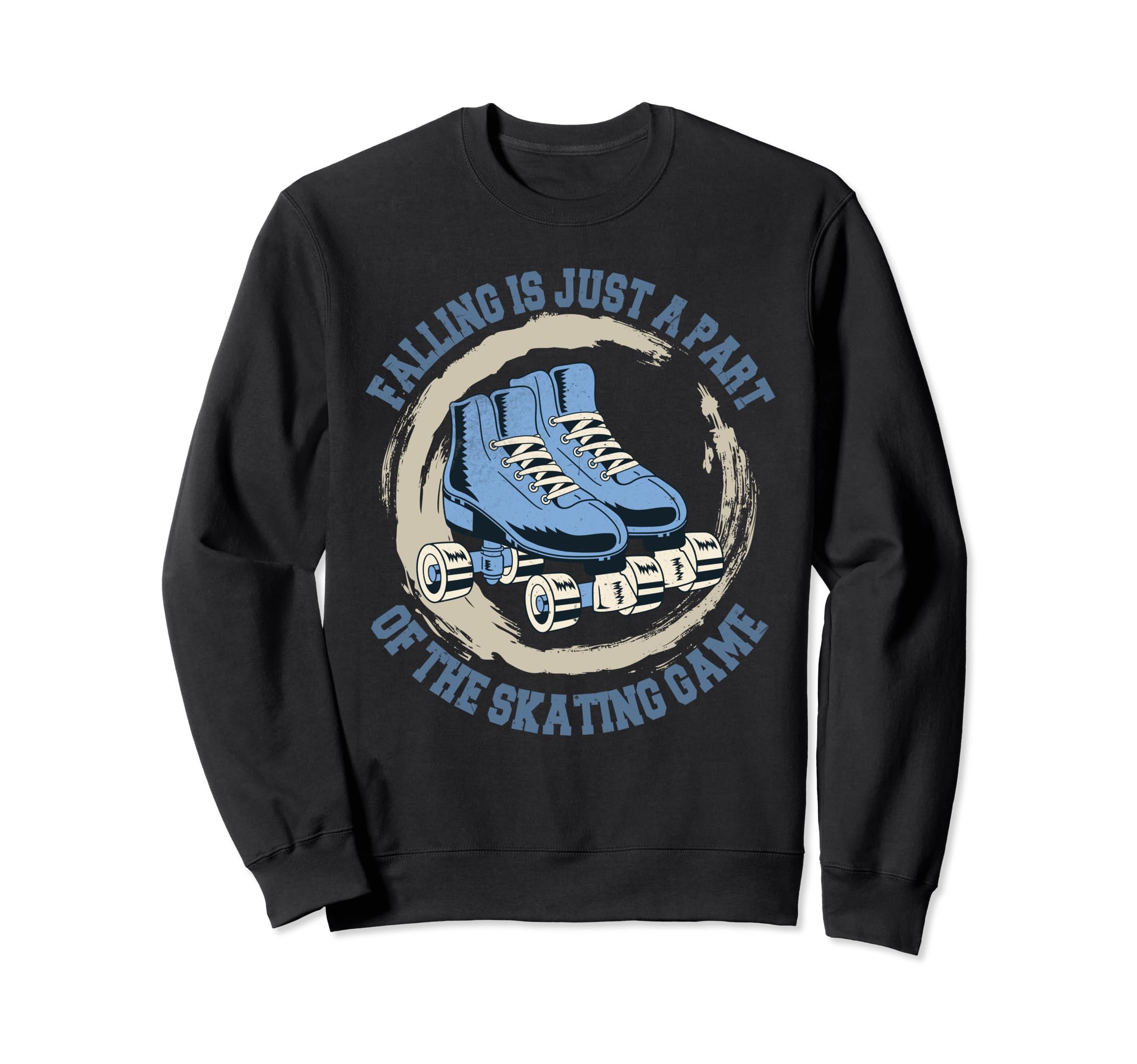 Funny Roller Skate Roller Derby 70S 80S Sweatshirt - Graphic Print Unisex - T-Shirt, Sweatshirt, Hoodie