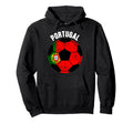 Portugal Soccer Game Player Football Hoodie - Fun Novelty Design Men Women - T-Shirt, Sweatshirt, Hoodie