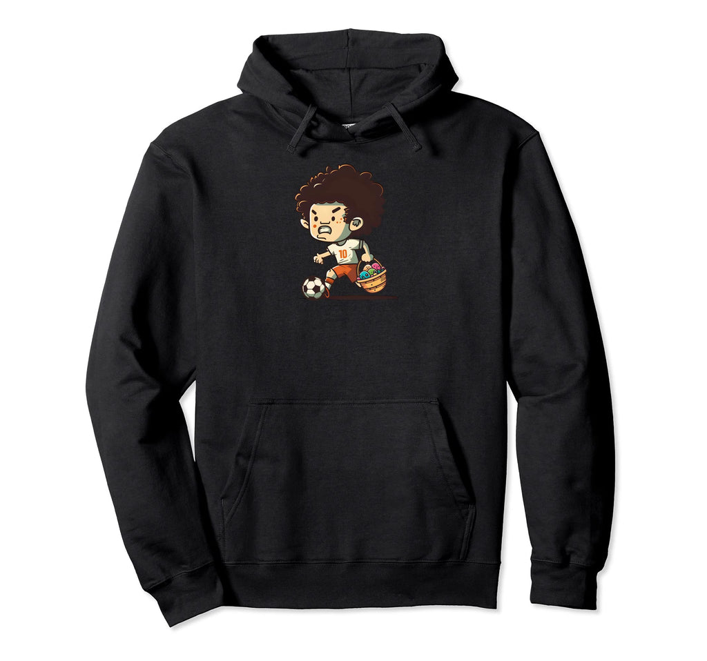 Playing Soccer Easter Eggs Soccer Easter Hoodie - Trendy Graphic Men Women - T-Shirt, Sweatshirt, Hoodie