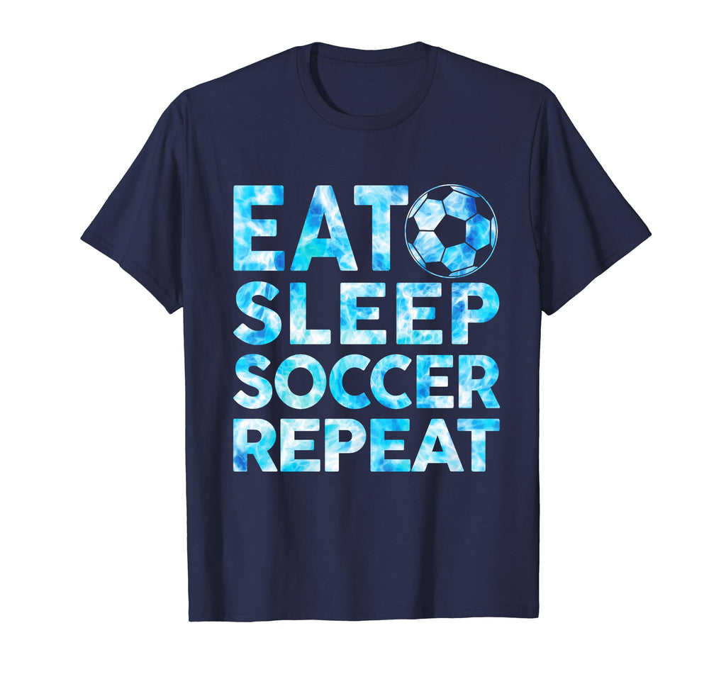 Soccer Eat Sleep Soccer Repeat T-Shirt - Minimalist Print for Adults - T-Shirt, Sweatshirt, Hoodie