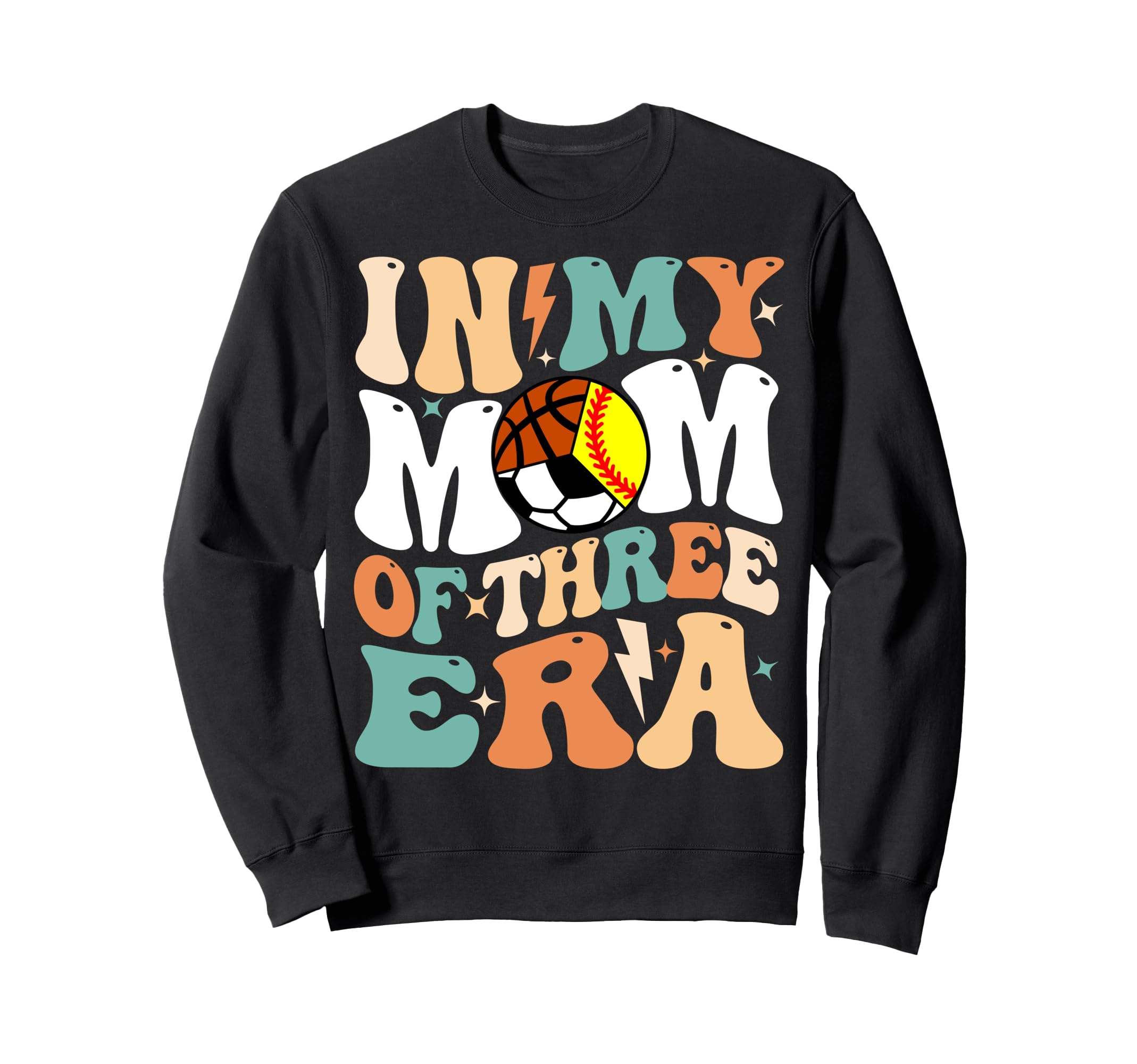My Softball Soccer Basketball Mom Sweatshirt - Aesthetic Graphic Men Women - T-Shirt, Sweatshirt, Hoodie