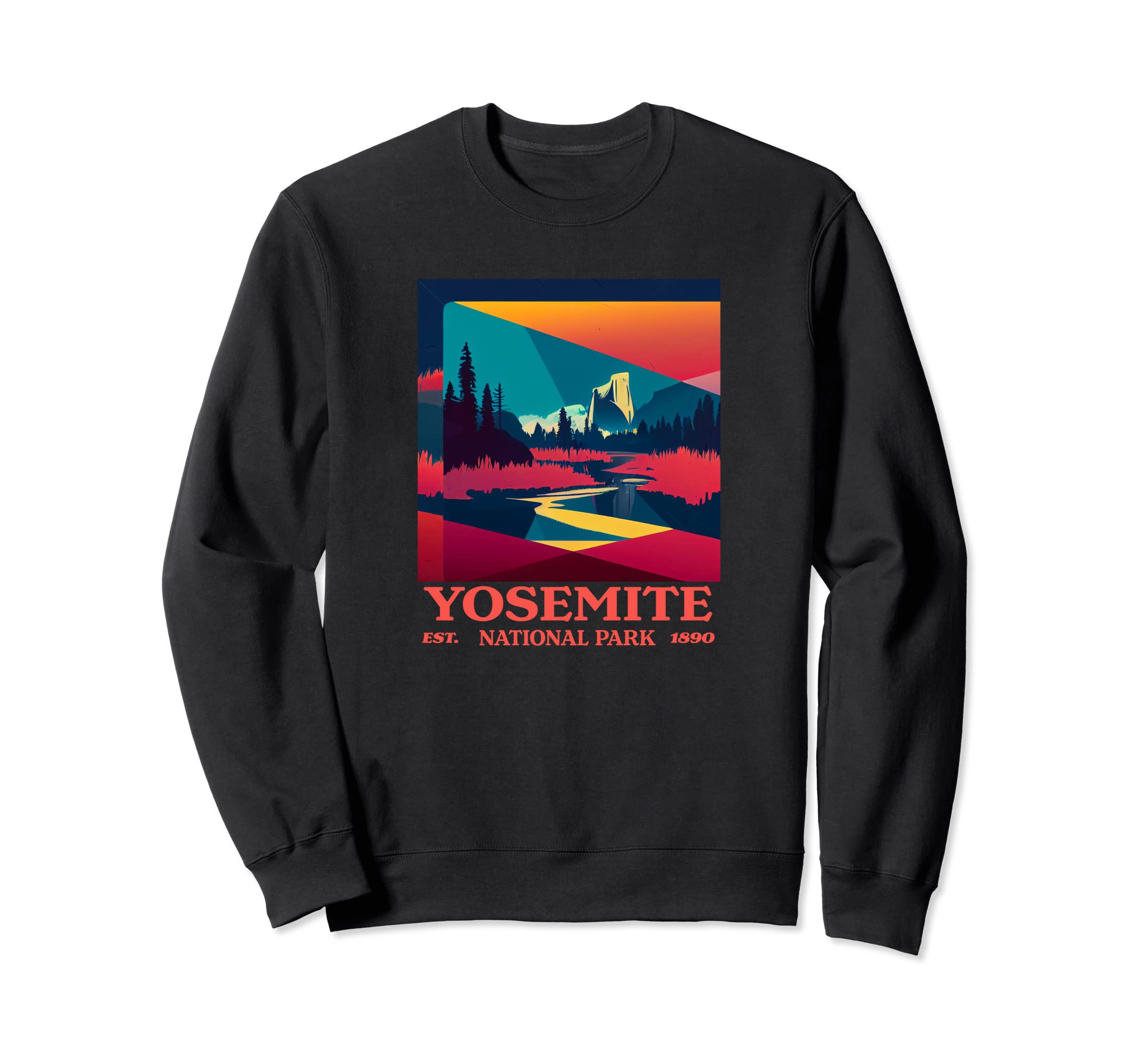 Yosemite Yosemite National Park Sweatshirt - Custom Art Print Unisex - T-Shirt, Sweatshirt, Hoodie