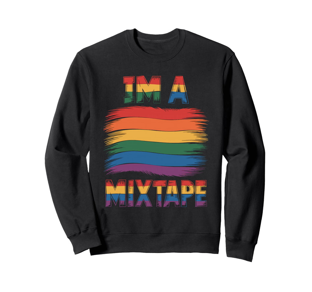 Im Mixtape Cassette Pride Sweatshirt - Aesthetic Graphic Men Women - T-Shirt, Sweatshirt, Hoodie