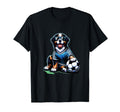 Bernese Mountain Dog Soccer Player Ball T-Shirt - Unique Graphic Unisex - T-Shirt, Sweatshirt, Hoodie