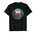 Grand Canyon Stained Glass Artistic T-Shirt - Minimalist Print for Adults - T-Shirt, Sweatshirt, Hoodie