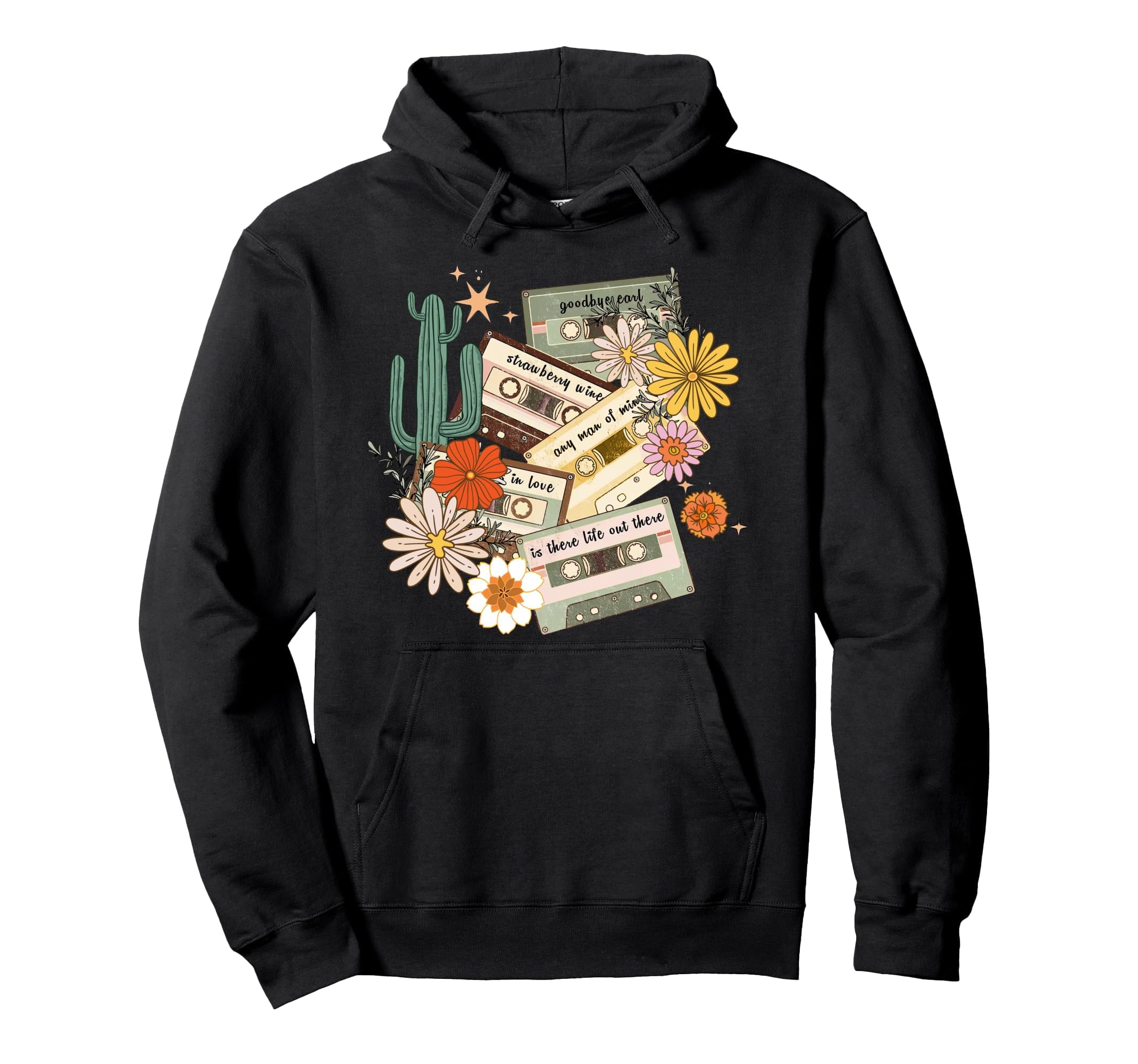 90S Country Music Southern Farm Old Mixtape Hoodie - Unique Graphic Unisex - T-Shirt, Sweatshirt, Hoodie