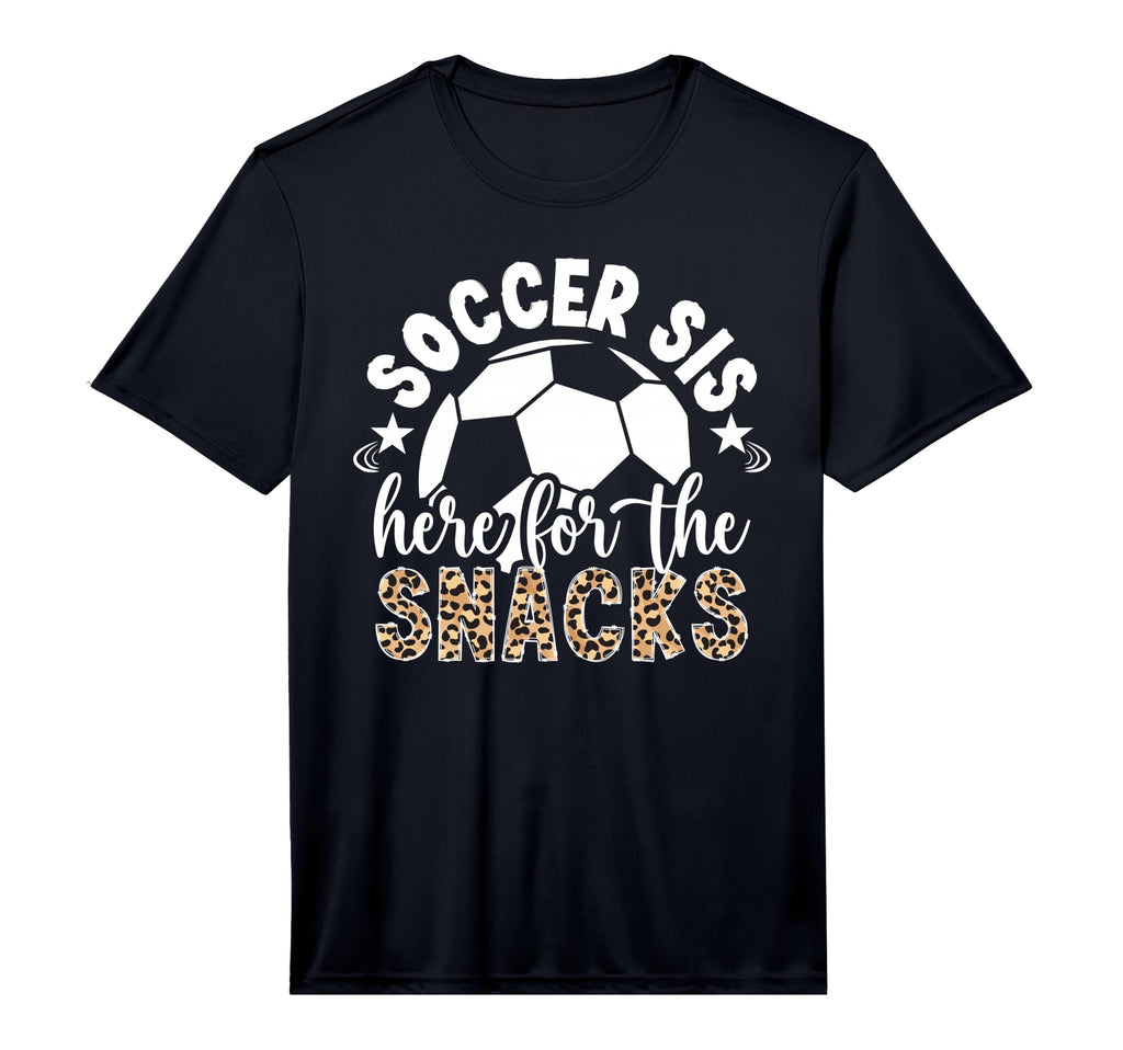 Soccer Sis Here Snacks Soccer Sister T-Shirt - Unique Graphic Men Women - T-Shirt, Sweatshirt, Hoodie