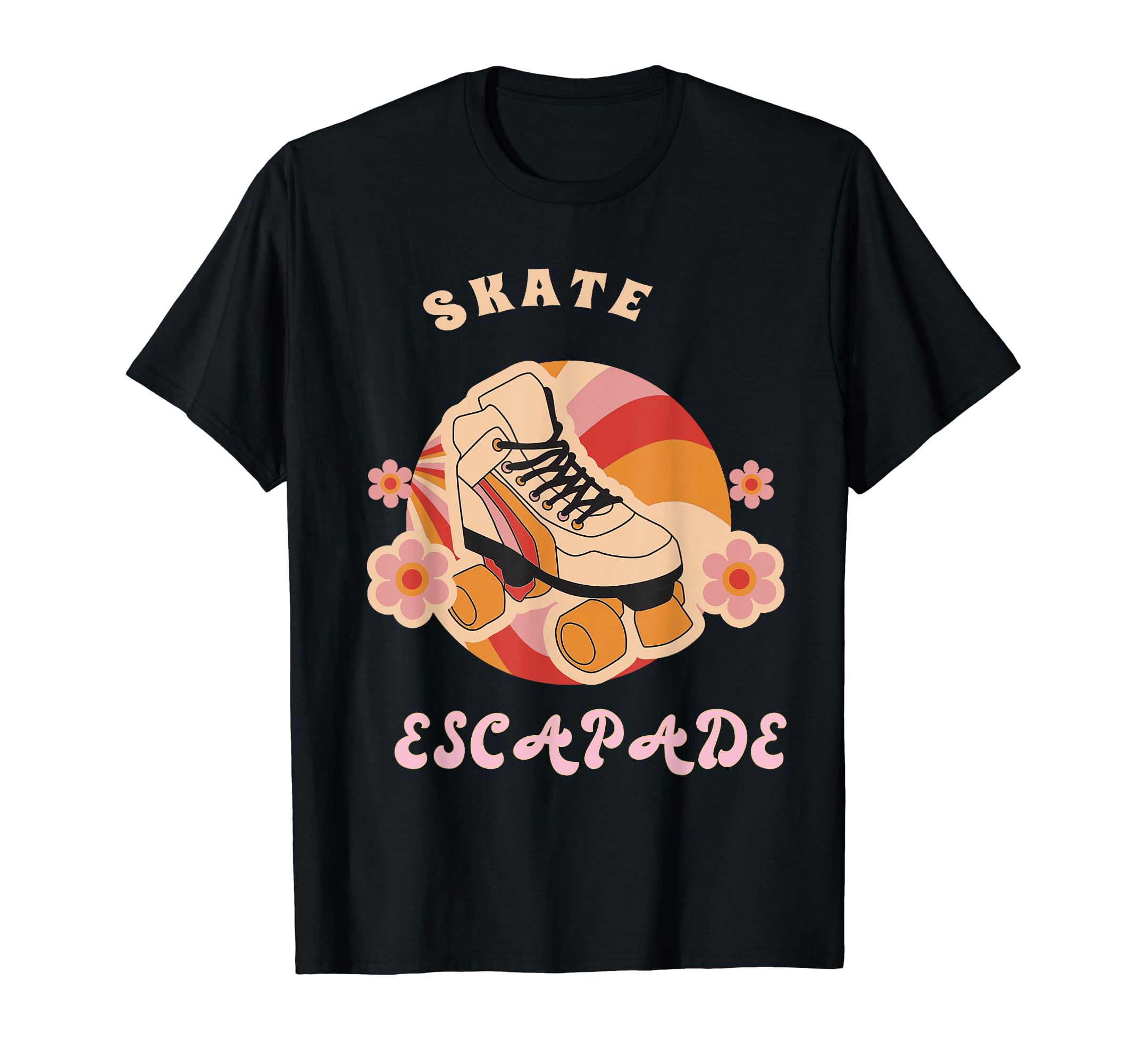Skate Escapade Roller Skaters Designs T-Shirt - Fun Novelty Design Unisex - T-Shirt, Sweatshirt, Hoodie