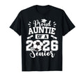 Proud Auntie 2026 Senior Soccer Ball T-Shirt - Unique Graphic Unisex - T-Shirt, Sweatshirt, Hoodie