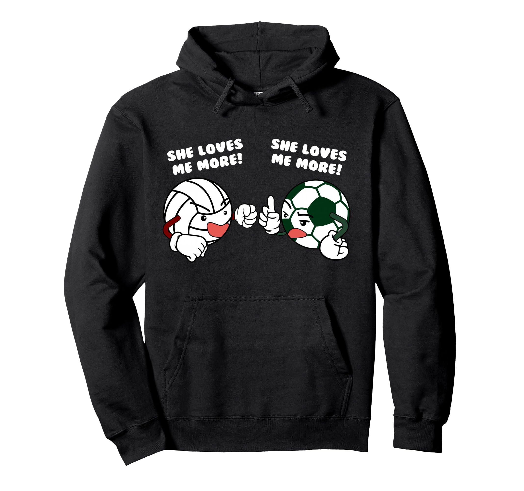 She Loves Me More Funny Hoodie - Casual Everyday Wear for Adults - T-Shirt, Sweatshirt, Hoodie
