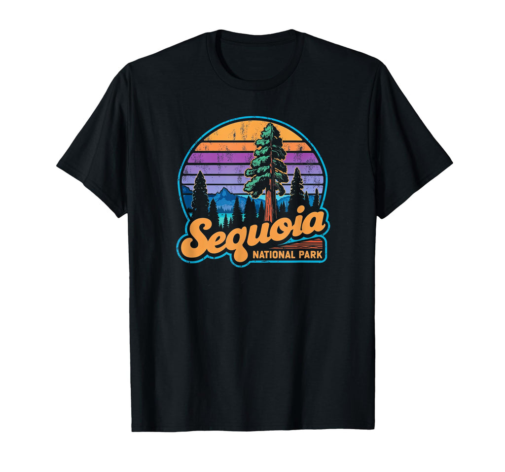 Sequoia National Park Sunset Landscape T-Shirt - Trendy Graphic Men Women - T-Shirt, Sweatshirt, Hoodie