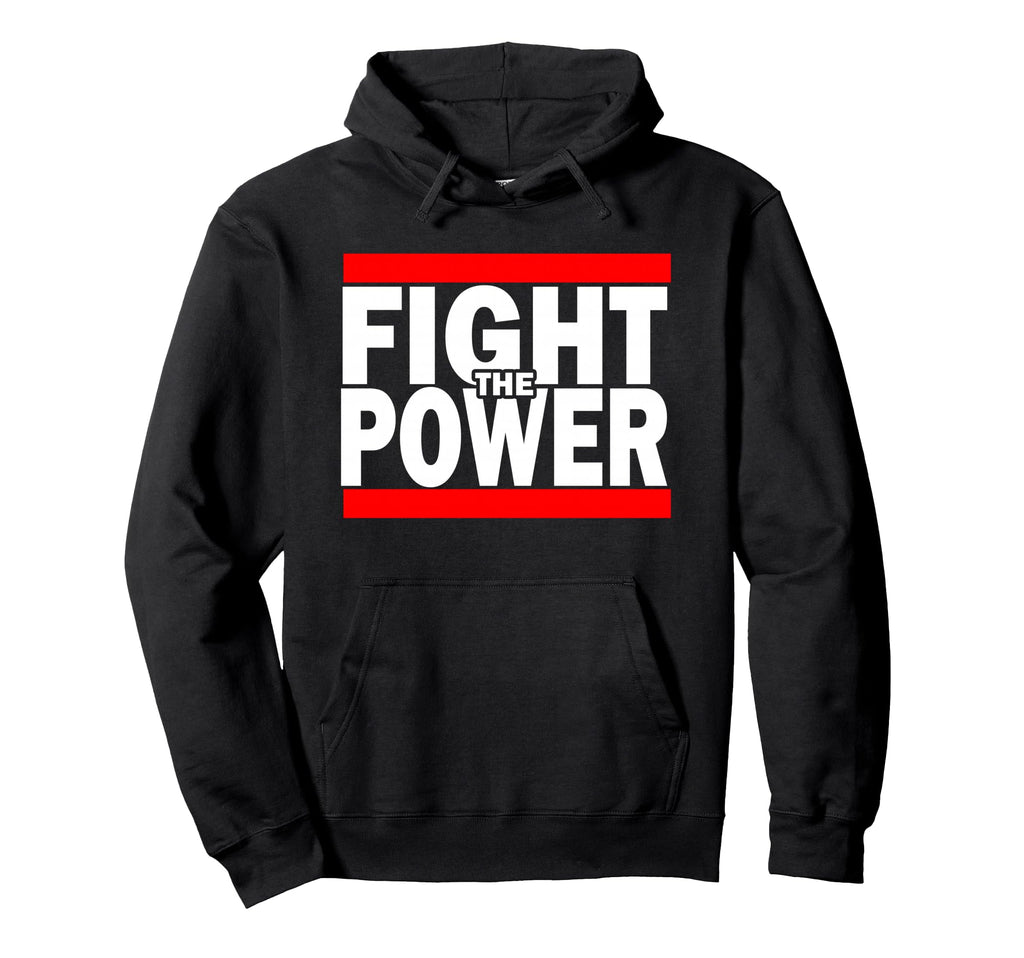 Fight Power Celebrating 80S Hip Hop Hoodie - Minimalist Print for Adults - T-Shirt, Sweatshirt, Hoodie