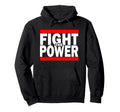 Fight Power Celebrating 80S Hip Hop Hoodie - Minimalist Print for Adults - T-Shirt, Sweatshirt, Hoodie