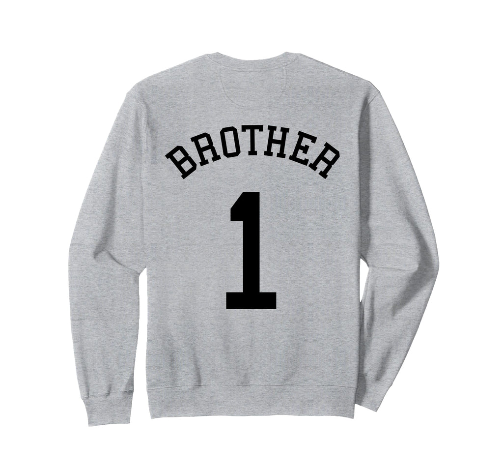 Brother Team No 1 Soccer Handball Sweatshirt - Trendy Graphic Men Women - T-Shirt, Sweatshirt, Hoodie