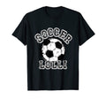 Soccer Ball Distressed Trending Lolli T-Shirt - Novelty Apparel Unisex - T-Shirt, Sweatshirt, Hoodie