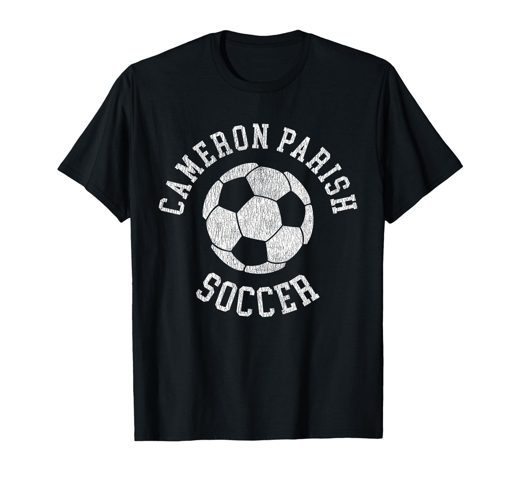 Cameron Parish Soccer Distressed 90S T-Shirt - Unique Graphic Men Women - T-Shirt, Sweatshirt, Hoodie