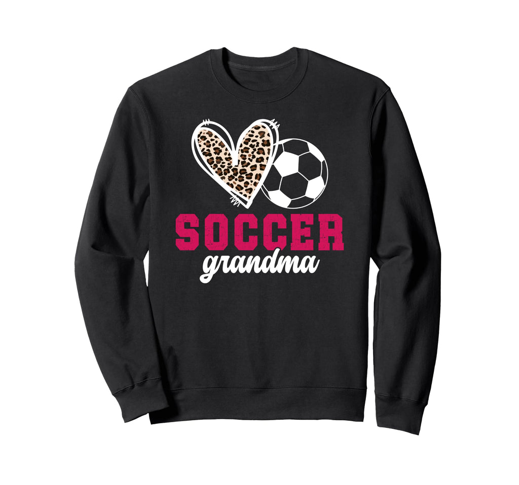 Soccer Grandma Heart Grandma Sweatshirt - Fun Novelty Design for Adults - T-Shirt, Sweatshirt, Hoodie