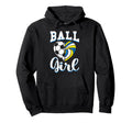 Ball Soccer Volleyball Lovers Gifts Hoodie - Fun Novelty Design Men Women - T-Shirt, Sweatshirt, Hoodie
