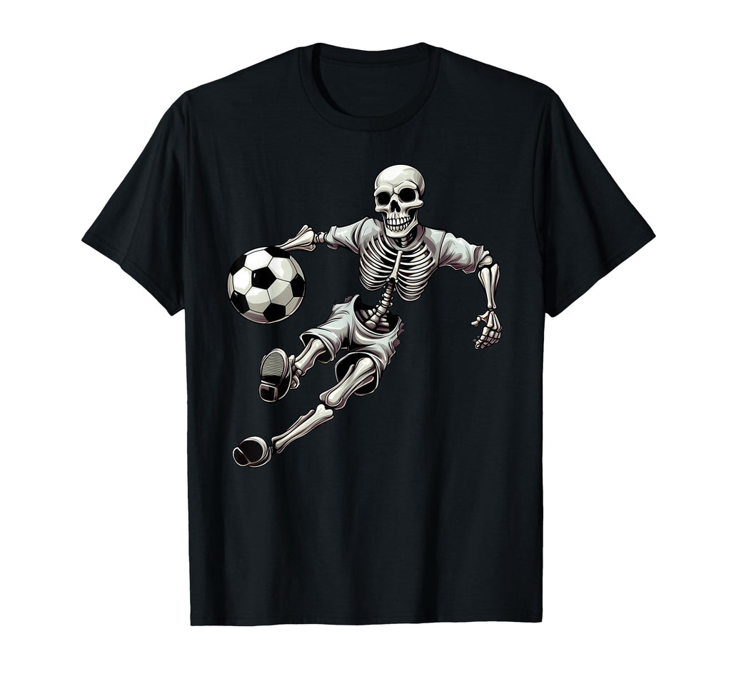 Soccer Skeleton Playing Soccer T-Shirt - Fun Novelty Design Unisex - T-Shirt, Sweatshirt, Hoodie