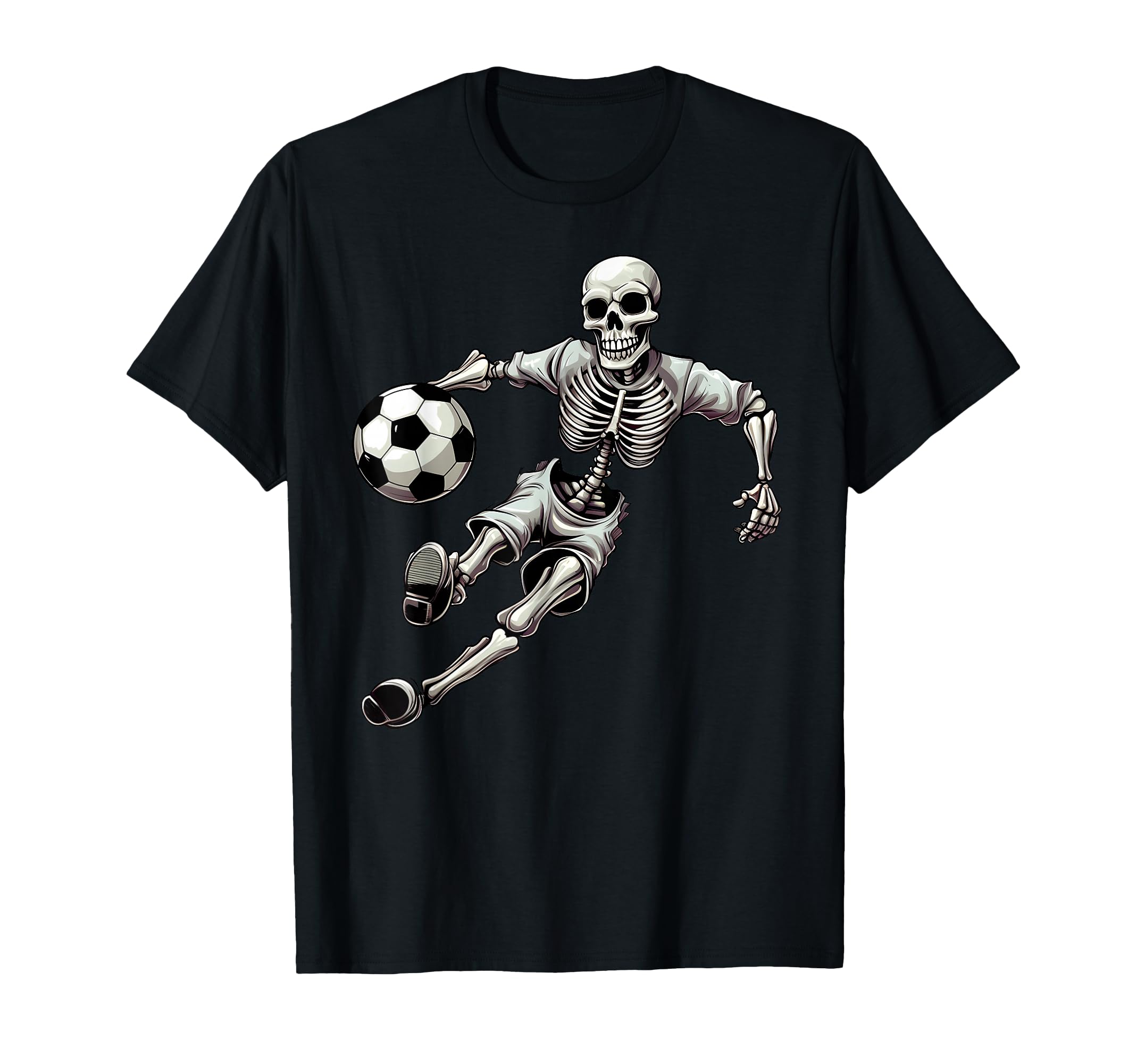 Soccer Skeleton Playing Soccer T-Shirt - Fun Novelty Design Unisex - T-Shirt, Sweatshirt, Hoodie