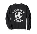 Hays County Soccer Distressed 90S Sweatshirt - Unique Graphic for Adults - T-Shirt, Sweatshirt, Hoodie