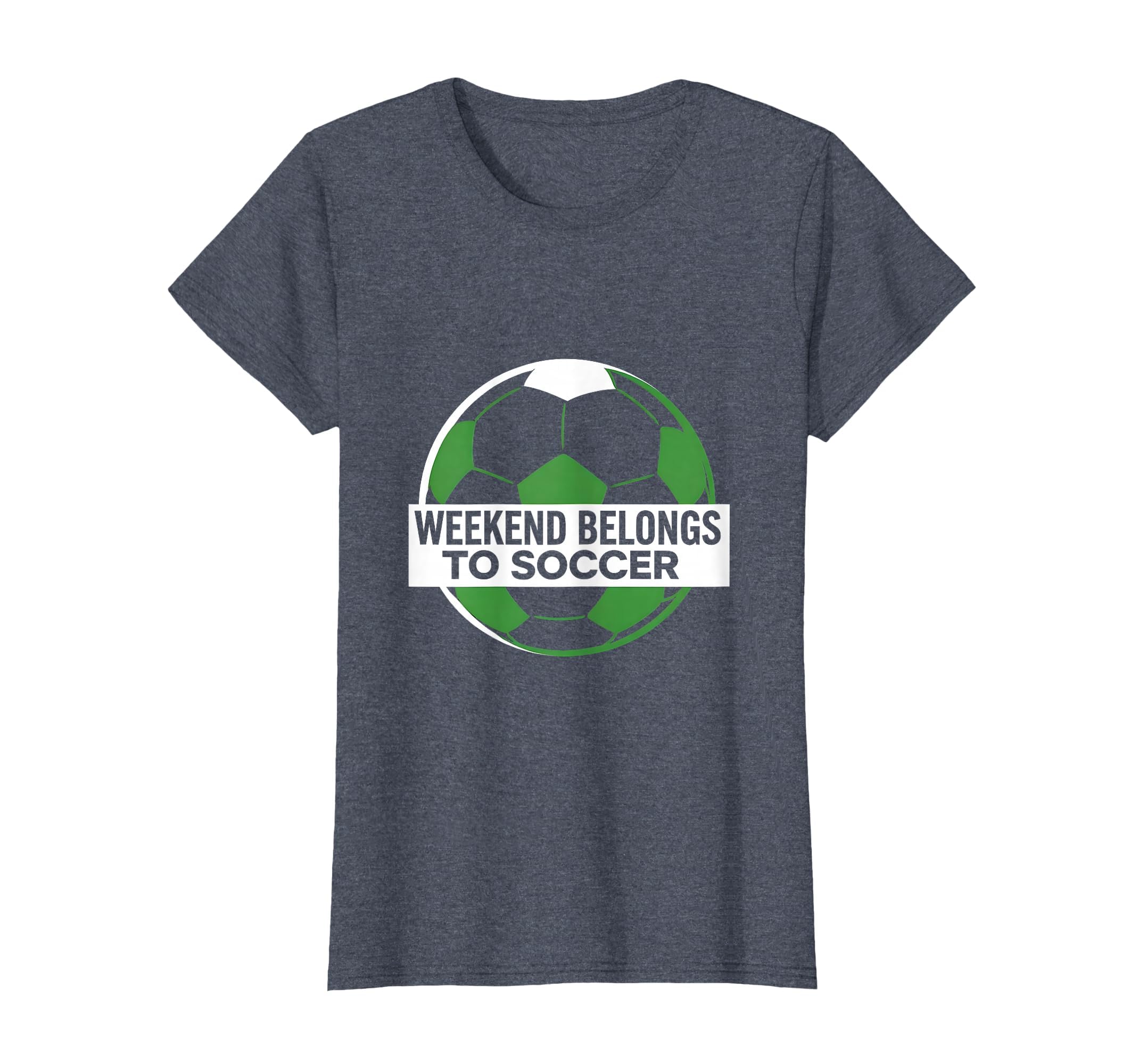 Weekend Belongs To Soccer Mom T-Shirt - Unique Graphic for Adults - T-Shirt, Sweatshirt, Hoodie