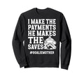 Funny Hockey Goalie Mother Sweatshirt - Casual Everyday Wear for Adults - T-Shirt, Sweatshirt, Hoodie