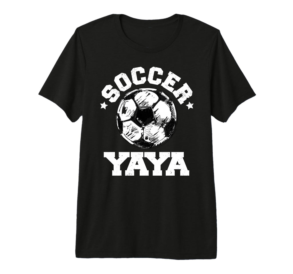 Soccer Yaya Soccer Ball Distressed T-Shirt - Unique Graphic Men Women - T-Shirt, Sweatshirt, Hoodie