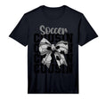 Mens Soccer Cousin Coquette Bow T-Shirt - Casual Everyday Wear for Adults - T-Shirt, Sweatshirt, Hoodie