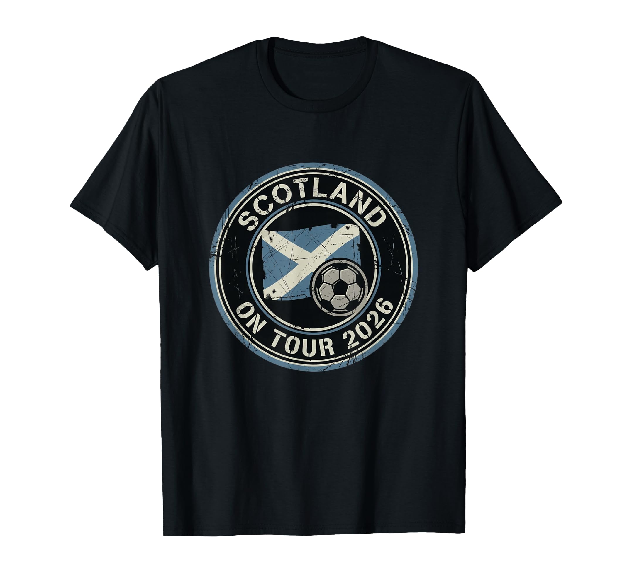 Scotland Tour 2026 Football Fan Distressed T-Shirt - Unique Graphic Unisex - T-Shirt, Sweatshirt, Hoodie