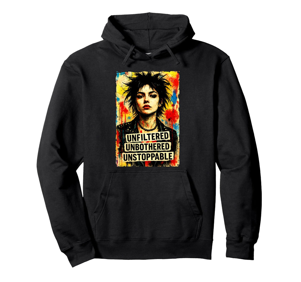 Punk 90S Grunge Urban Street Art Hoodie - Trendy Graphic for Adults - T-Shirt, Sweatshirt, Hoodie