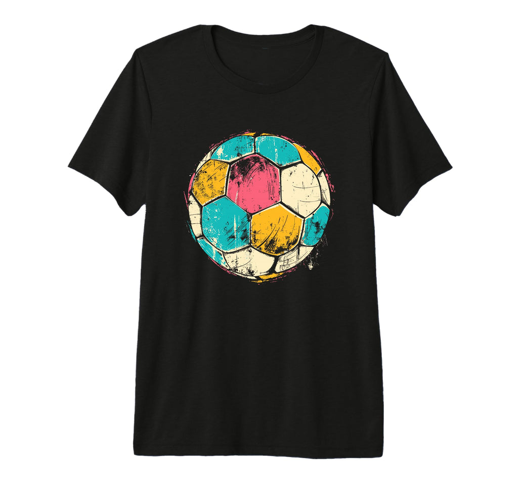 Soccer Ball Footballer Tri Blend T-Shirt - Streetwear Style Unisex - T-Shirt, Sweatshirt, Hoodie