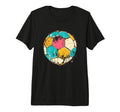 Soccer Ball Footballer Tri Blend T-Shirt - Streetwear Style Unisex - T-Shirt, Sweatshirt, Hoodie