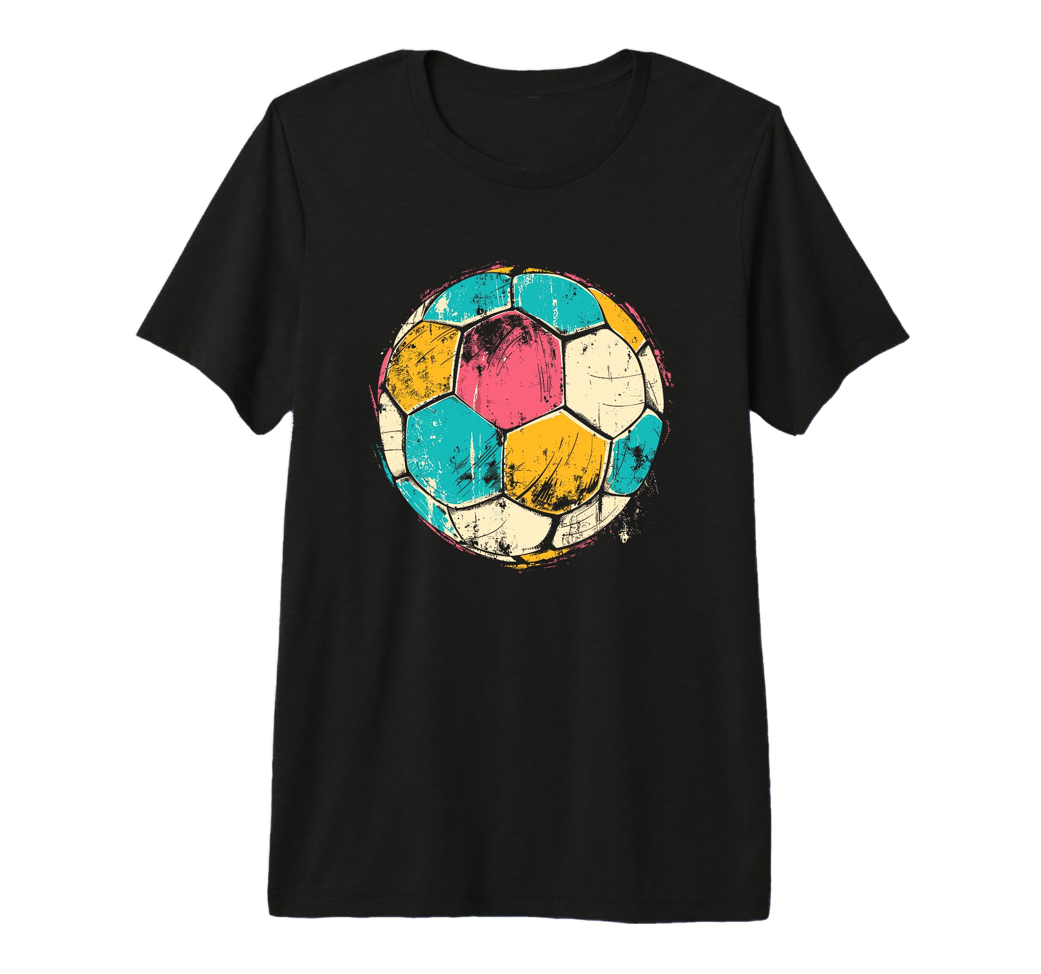Soccer Ball Footballer Tri Blend T-Shirt - Streetwear Style Unisex - T-Shirt, Sweatshirt, Hoodie