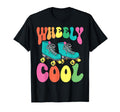 Roller Skating Skate 1970S Wheely T-Shirt - Minimalist Print for Adults - T-Shirt, Sweatshirt, Hoodie