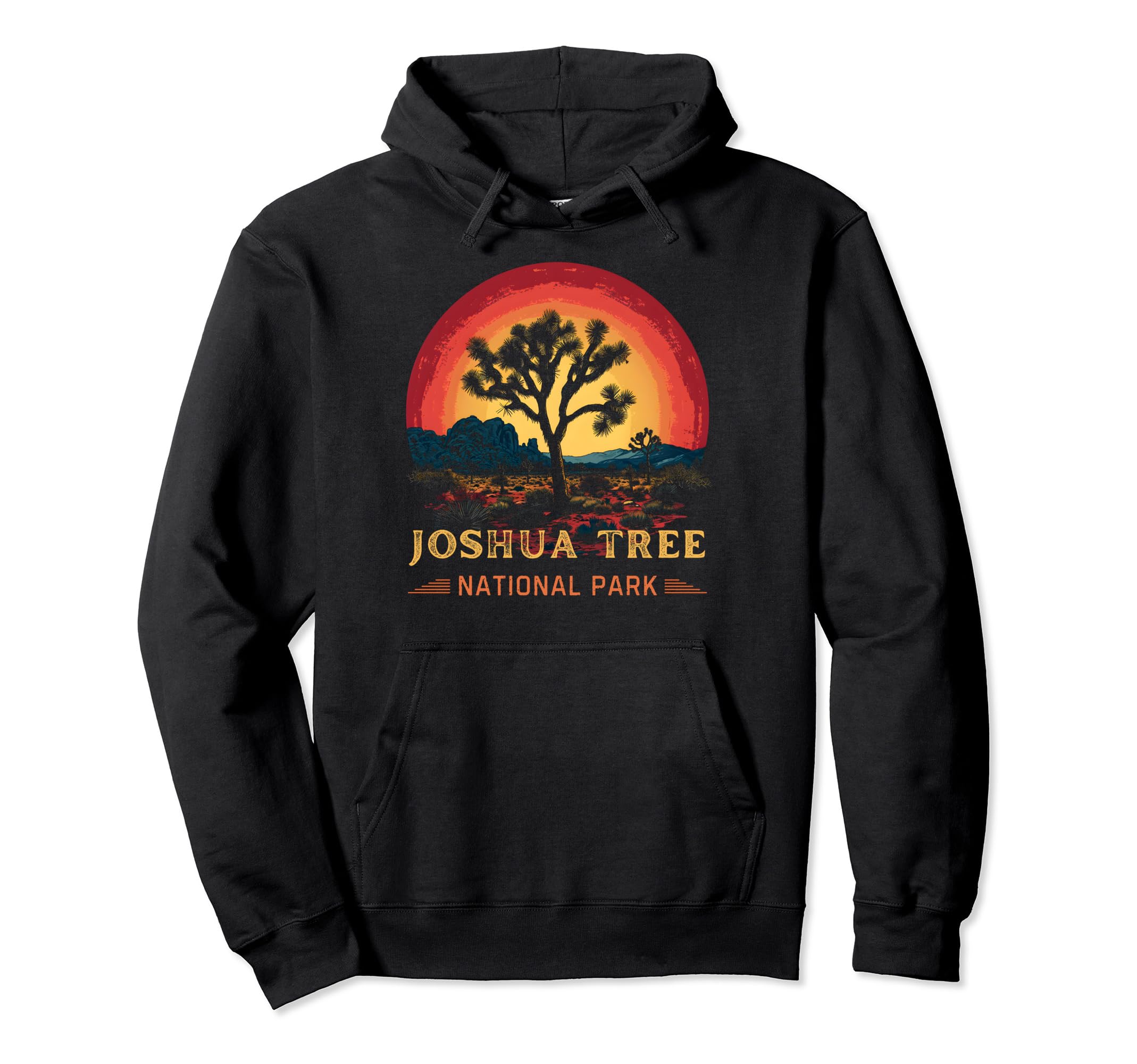 Joshua Tree National Park Outdoor Hoodie - Casual Everyday Wear Men Women - T-Shirt, Sweatshirt, Hoodie