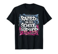 Raised Old School Hip Hop Cassette Graffiti T-Shirt - Graphic Print Unisex - T-Shirt, Sweatshirt, Hoodie