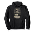 Arcade Gamer 80S Gaming Video Game Fans Hoodie - Custom Art Print Unisex - T-Shirt, Sweatshirt, Hoodie
